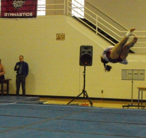 Springfield flew to a win bolstered by their Floor routines.