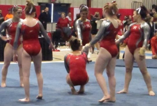 Women’s Gymnastics: Rutgers sets school&nbsp;record.