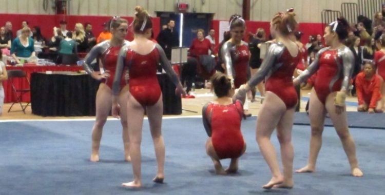 Women’s Gymnastics: Rutgers sets school&nbsp;record.