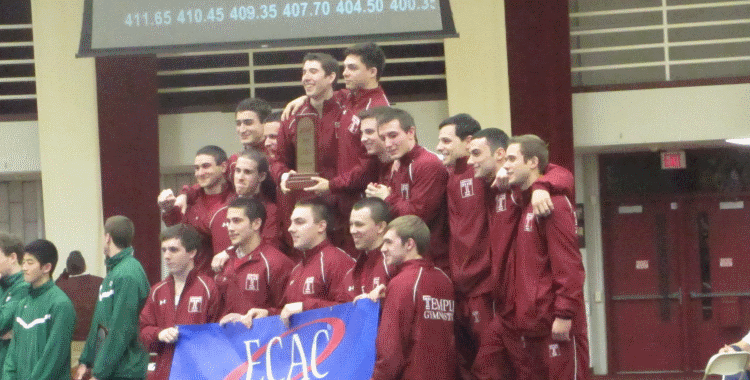 Men’s Gymnastics: Temple Takes&nbsp;ECACs
