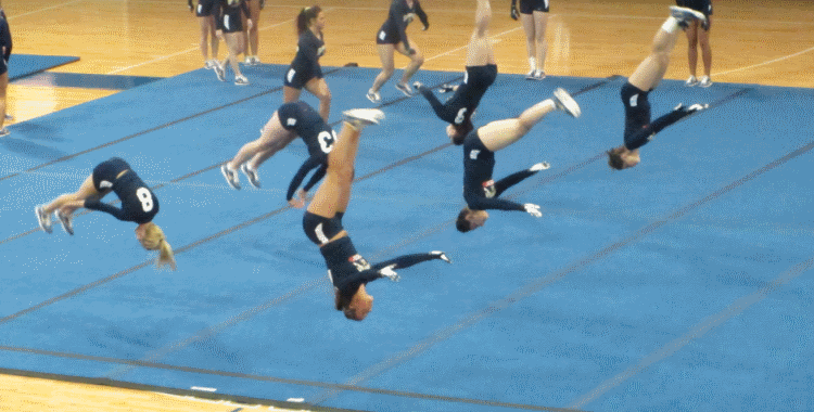 Acrobatics & Tumbling: Quinnipiac tops Fairmont&nbsp;State