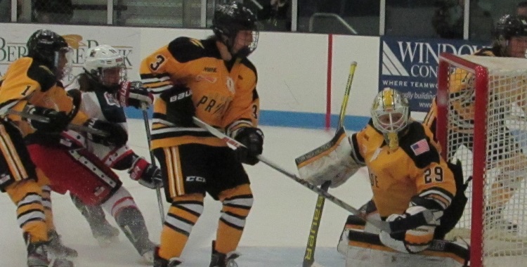 NWHL Hockey: Pride Top Riveters&nbsp;7-4