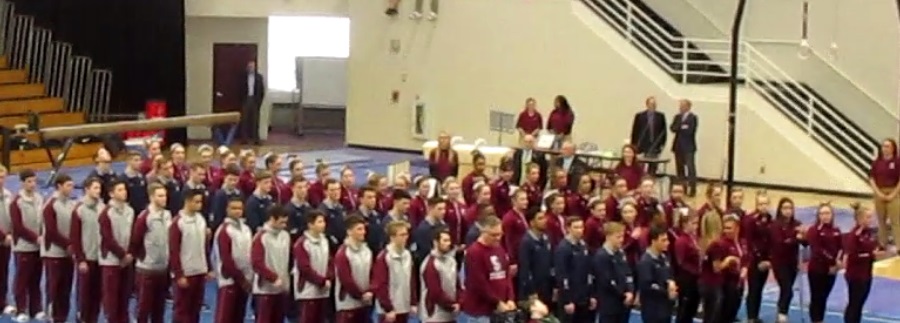 Springfield Women and Men’s Gymnastics host RIC and Navy (With&nbsp;Video)