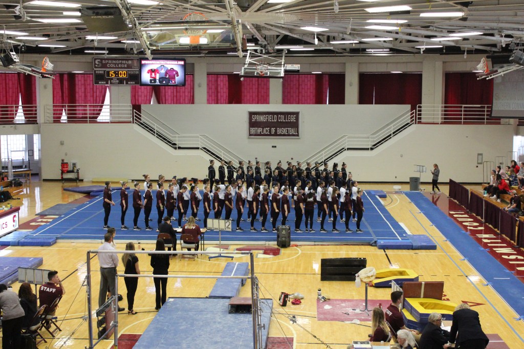 SCSU, Yale at Springfield College Gymnastics Routine Videos &&nbsp;Recap